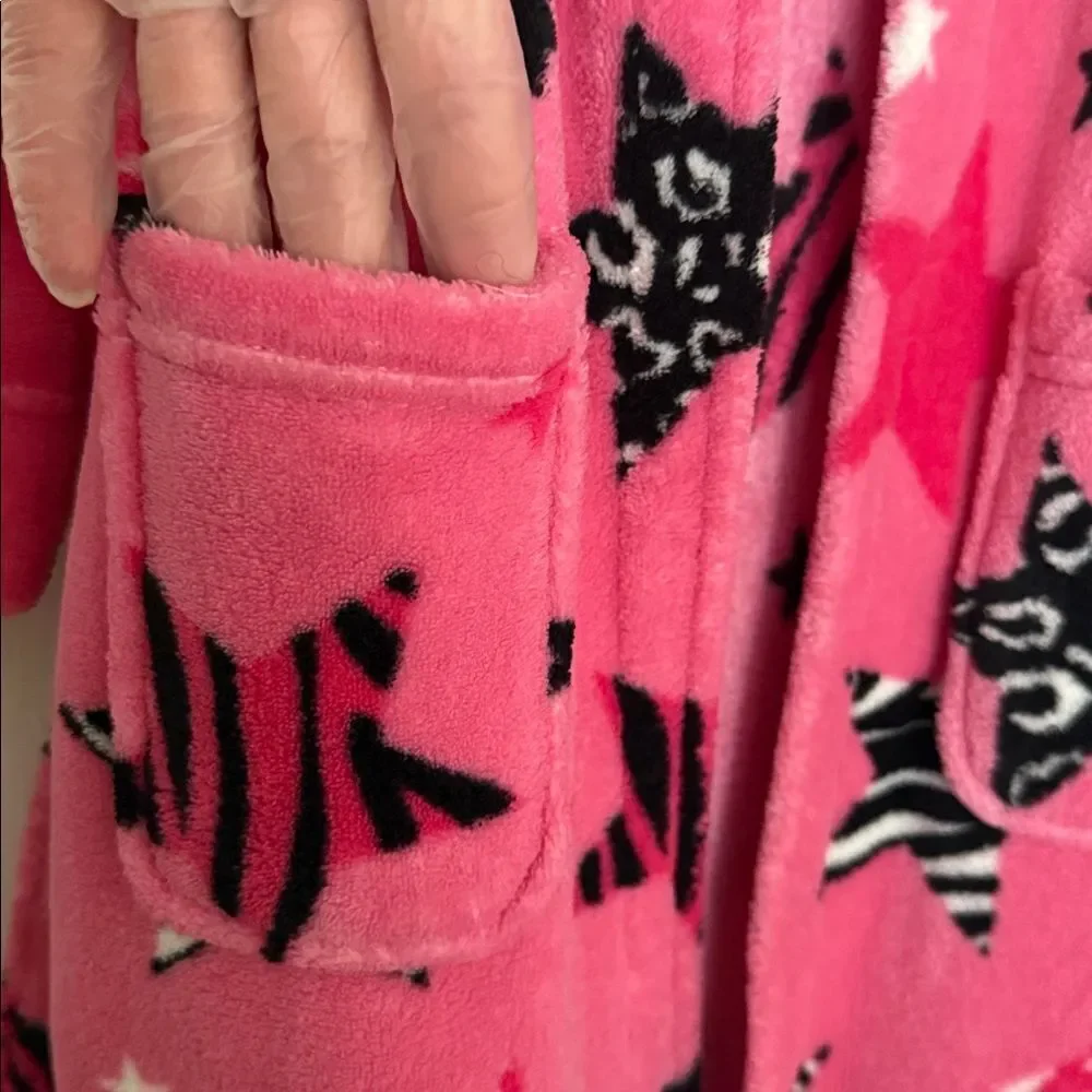 Komar Kids Pink Star Pajama Robe